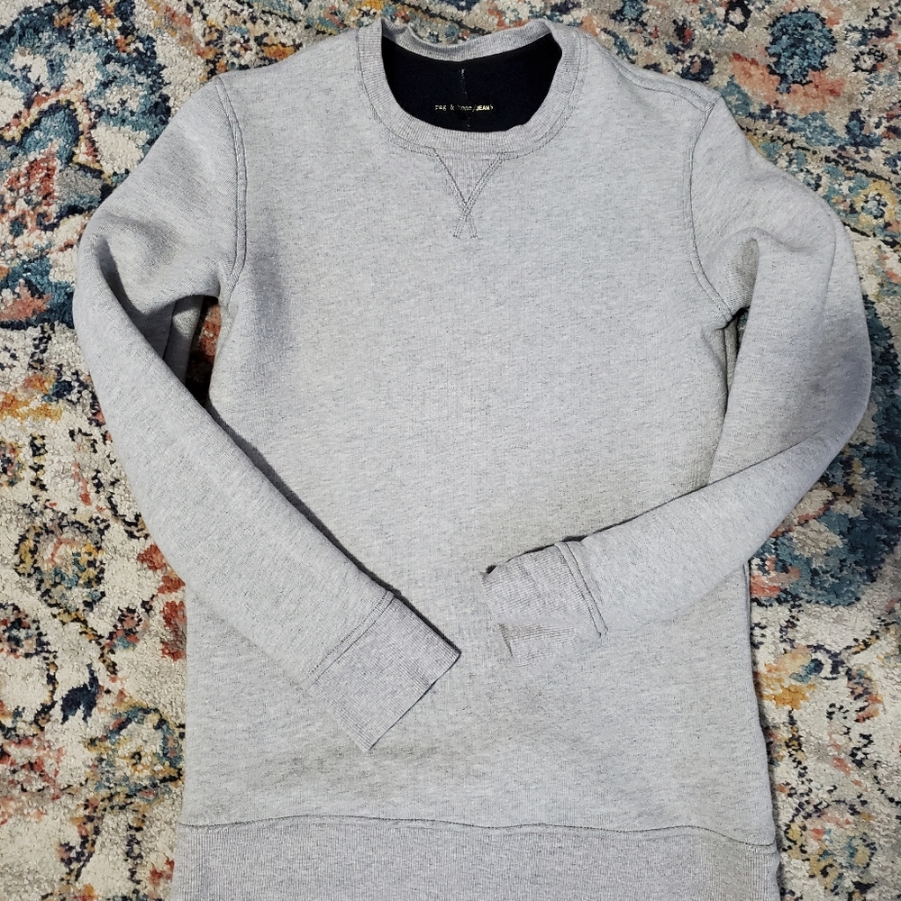 Rag & Bone fleece lined sweatshirt